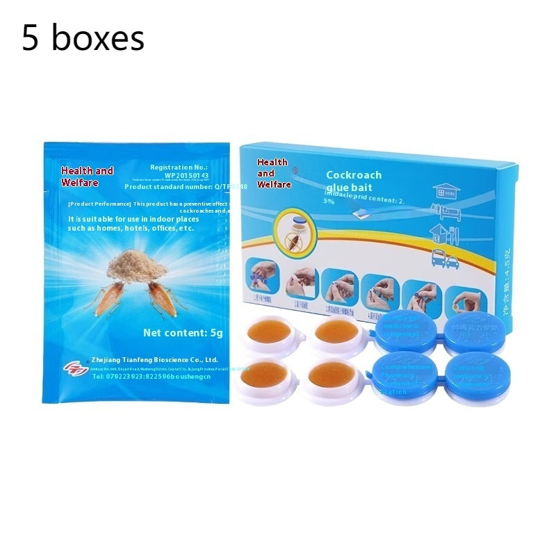 Cockroach Full Nest Household Indoor Kitchen Anti-cockroach Glue Bait Artifact