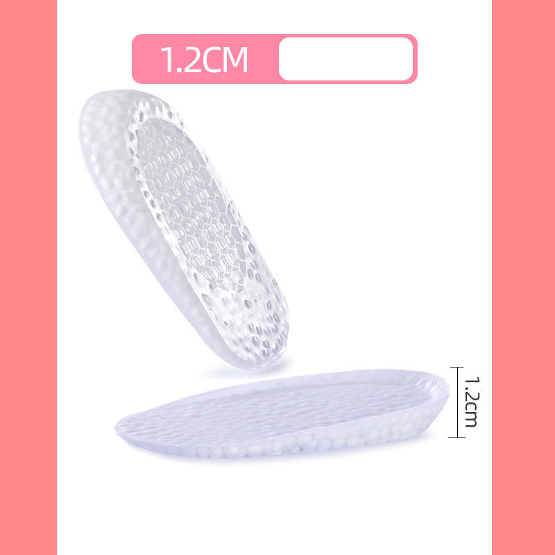 2 pairs of invisible silicone inner heightening insoles