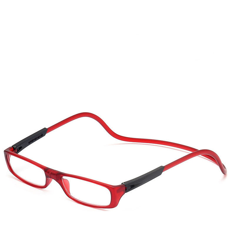 Fashion Juggle Reading Glasses Magnet Folding Convenient Ultra-light Hyperopia Glasses