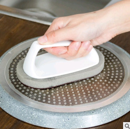 Emery Sponge Cleaning Kitchen Decontamination Rust Cleaning Brush Ash Bowl Brush Pot Magic Brush