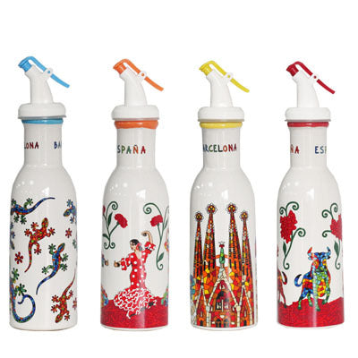 Ceramic Household Kitchen Vinegar Pot Small Oil Pot Soy Sauce Bottle Vinegar Bottle