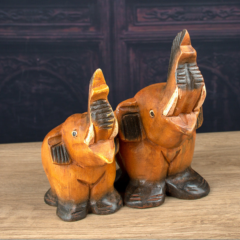 Wooden Statue Decoration Office Decoration Creative Gift