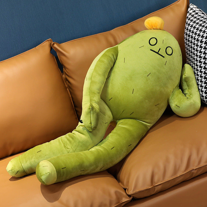 Heal Tie Squat Cactus Emoji Doll Rag Doll