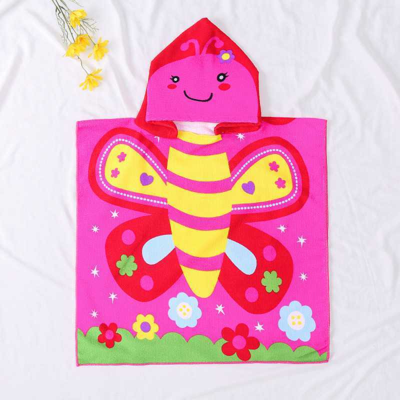 Children's Cloak Beach Bathrobe Dancing Outfit