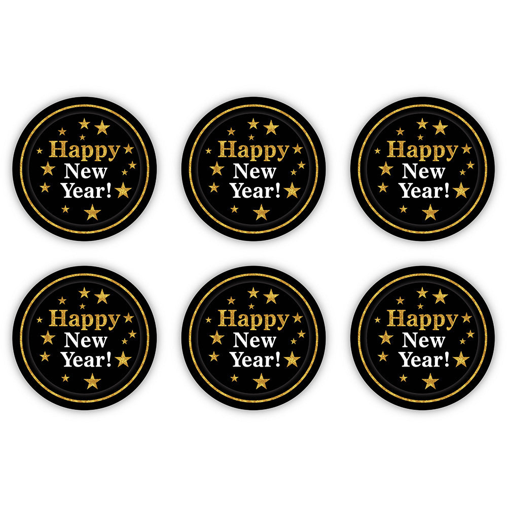 Happy new year paper cup