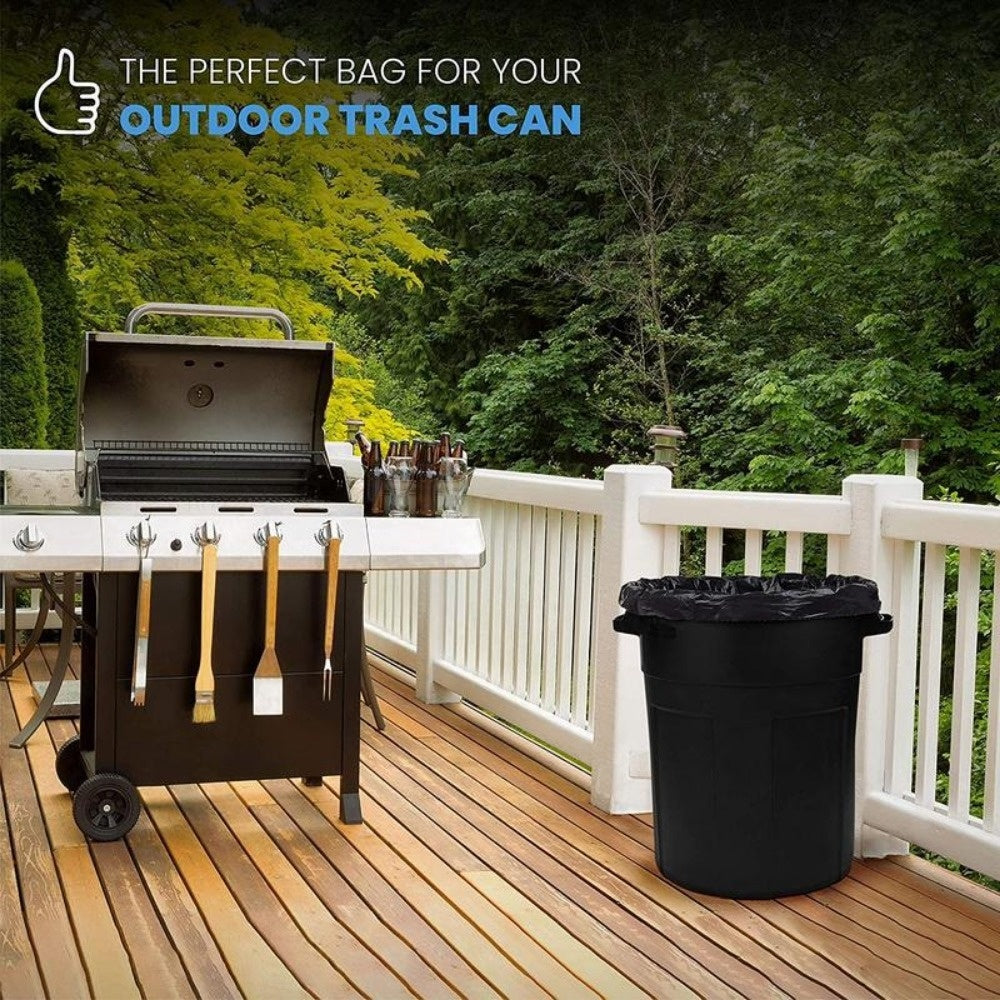 65 Gallon Oversized Garbage Bag -100 Thick Heavy Black Garbage Bags, Not Shipped On Weekends, Banned From Sale On Amazon
