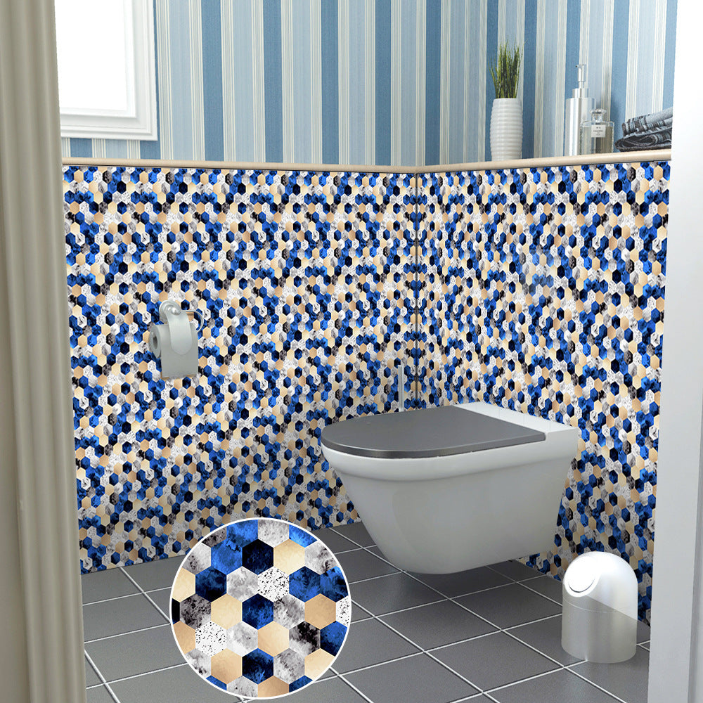 Removable Wall Sticker For Kitchen And Bathroom Waist Line Decoration