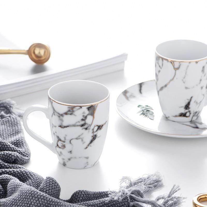 Nordic Marbled Ceramic Mug