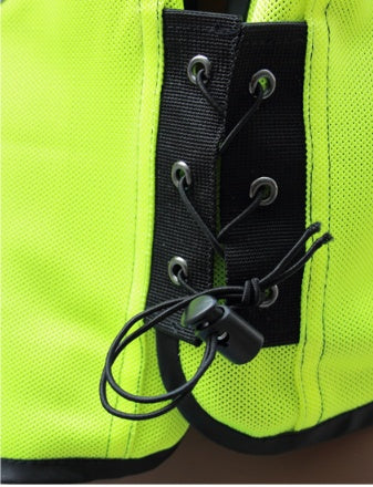 Motorcycle riding reflective vest