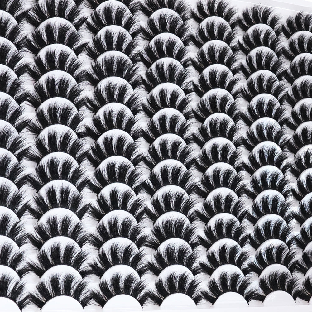 3D False Eyelashes Are Multi-layered, Realistic, Soft And Comfortable