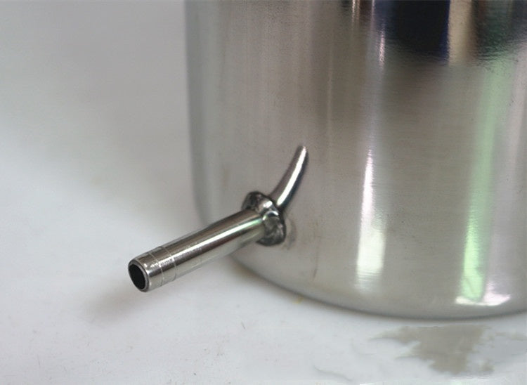 Barrel For Making Cleaning Tube Medical Hanging Stainless Steel Hanging Pot Holder Intestinal Flusher
