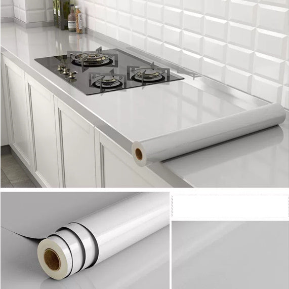 Kitchen Renovation Self-adhesive Cabinets Range Hood Thick Wallpaper