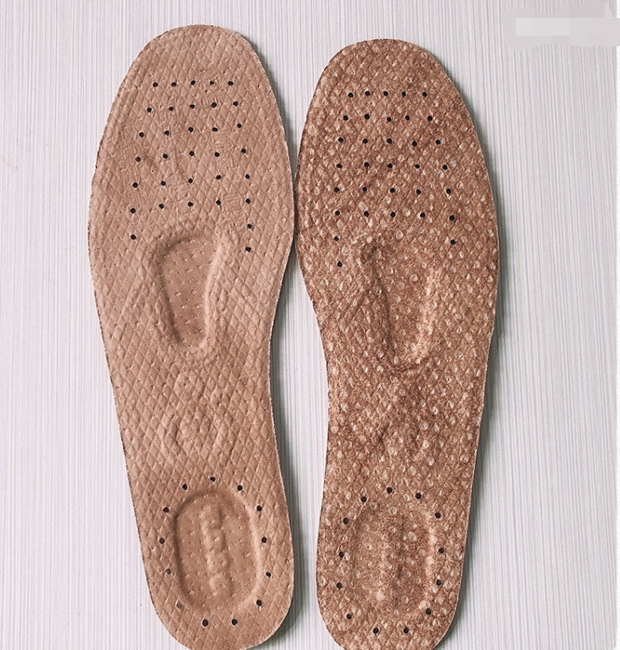 Men's And Women's Leather Sweat-absorbent And Breathable Leather Insoles, Manufacturers Wholesale Insoles, Deodorant Thickened Insoles