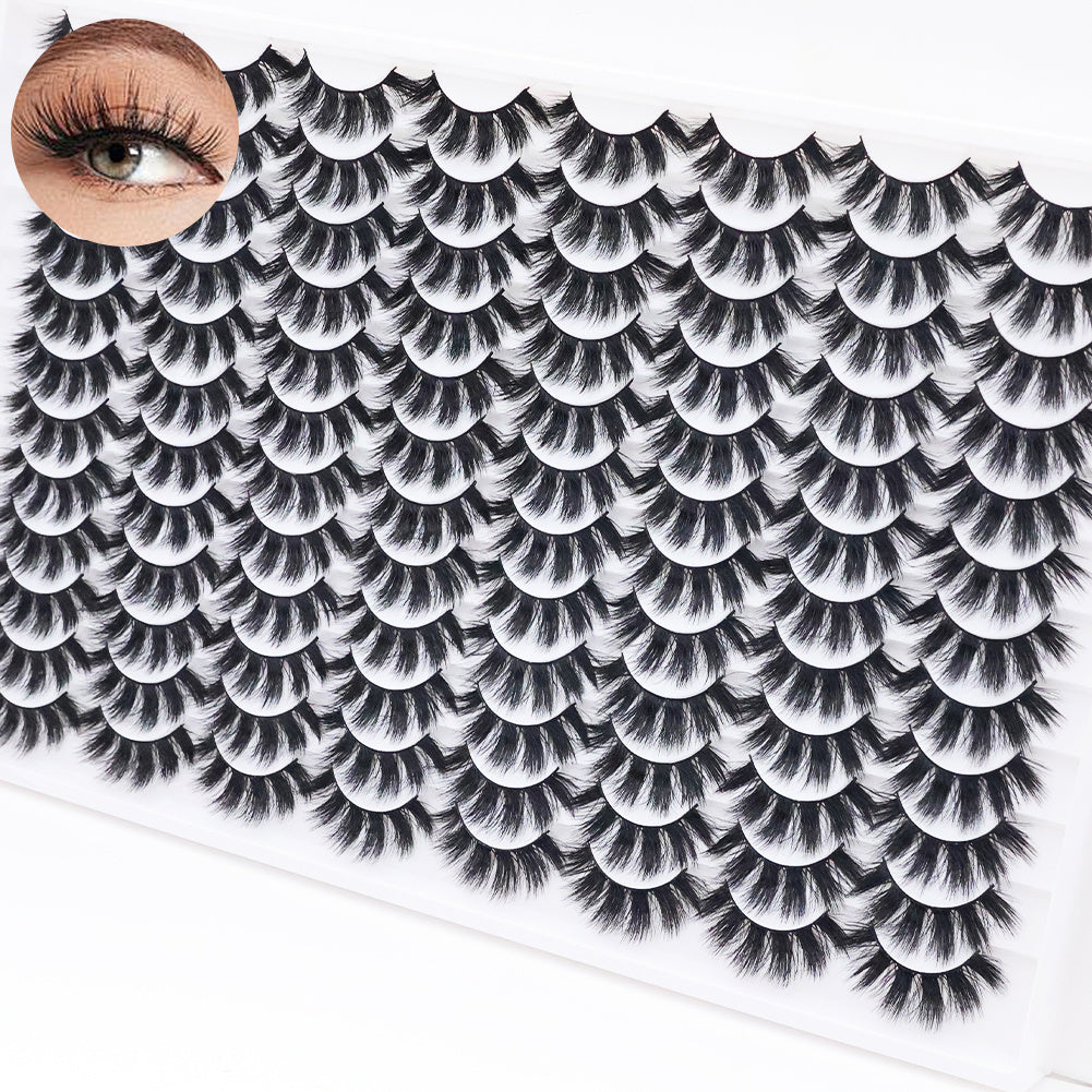 3D False Eyelashes Are Multi-layered, Realistic, Soft And Comfortable