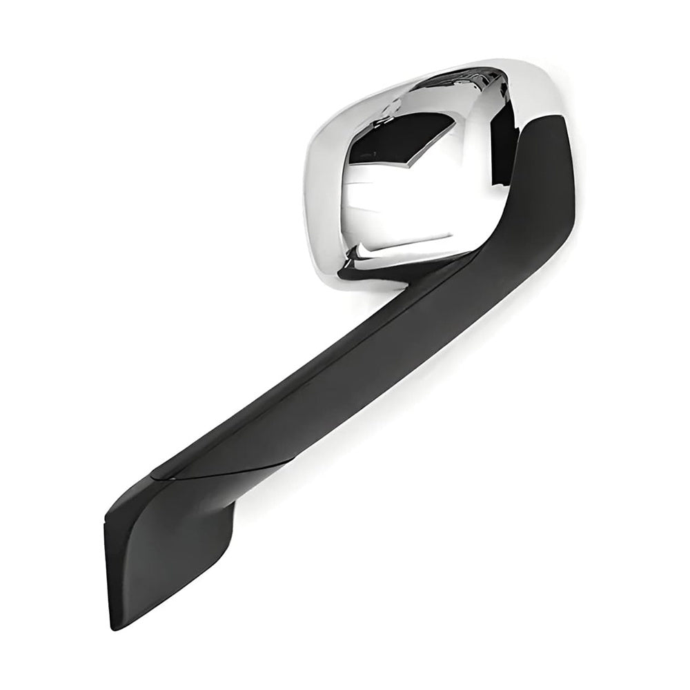 For Freightliner Cascadia 2018, Pair Chrome Heated Hood Mirror W,Turn Signal LED