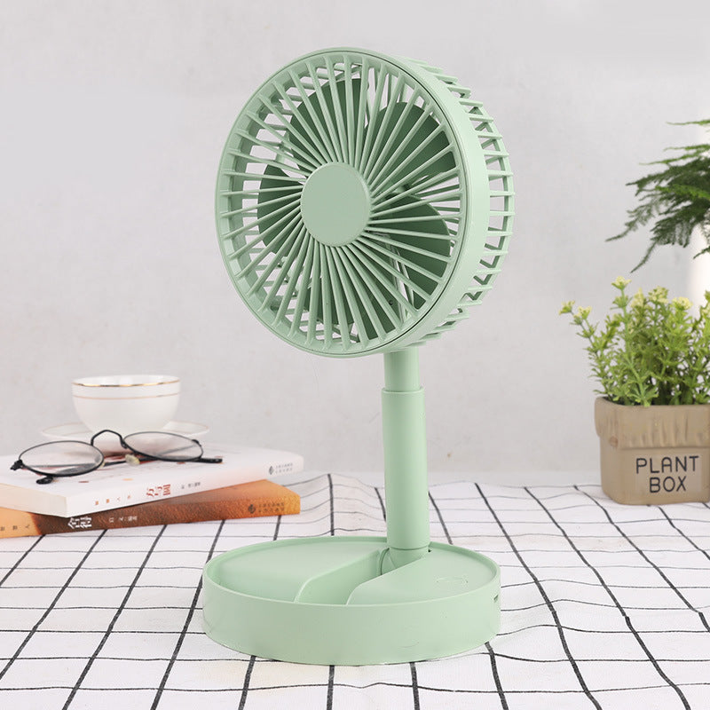 A9 Mini Telescopic Folding Fan
