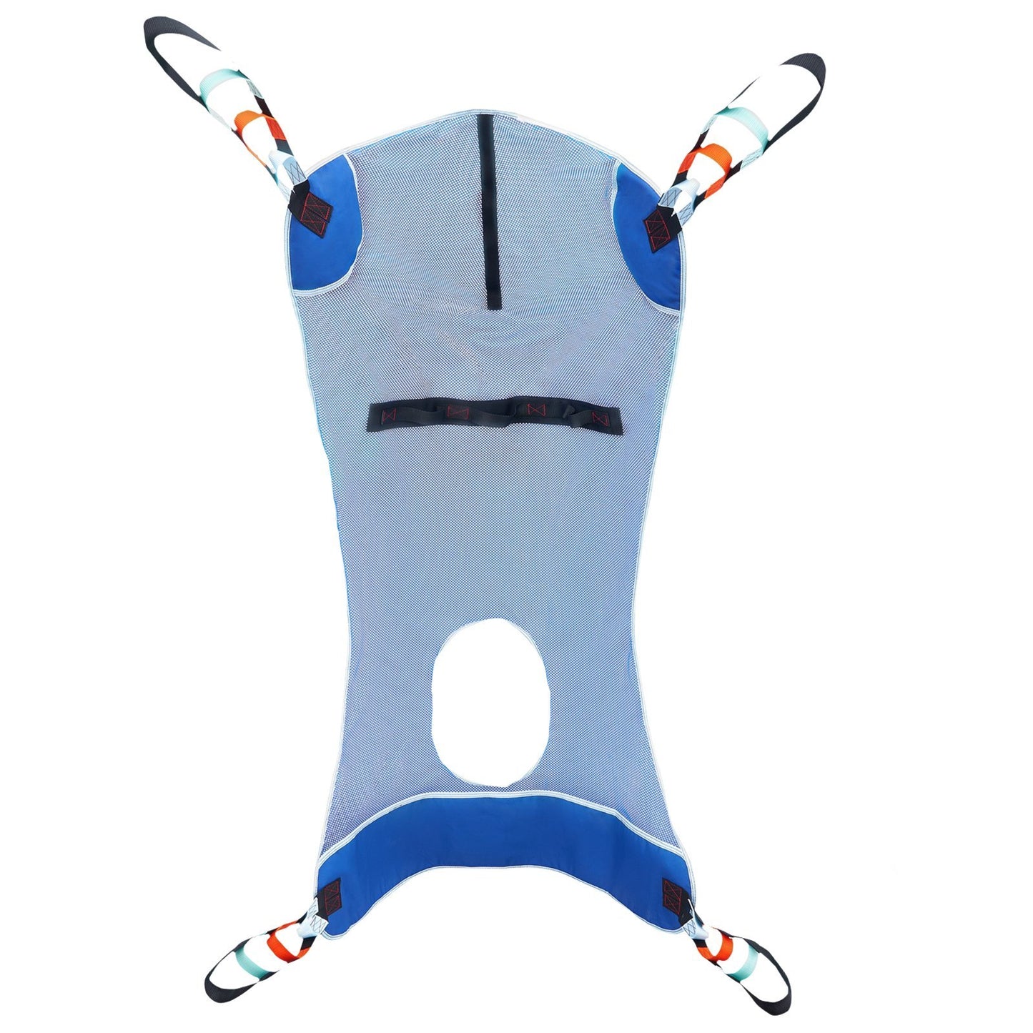 VEVOR Full Body Patient Lift Sling With Commode Opening Medical Aid Sling L-Size,147 X 105cm, 600LBS