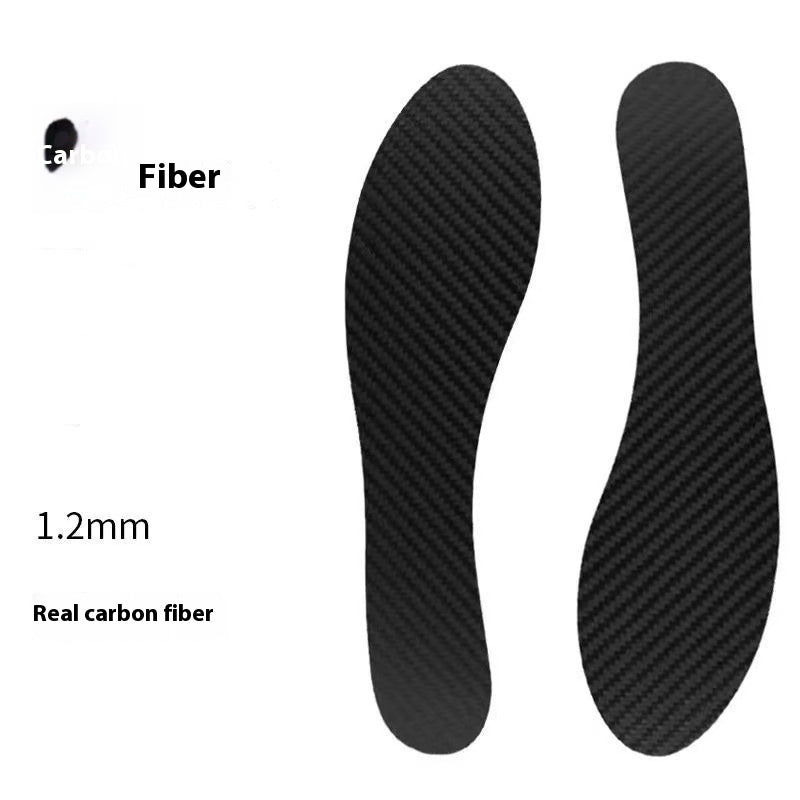 Full Palm Carbon Fiber Insoles Arch Support Shoeboard