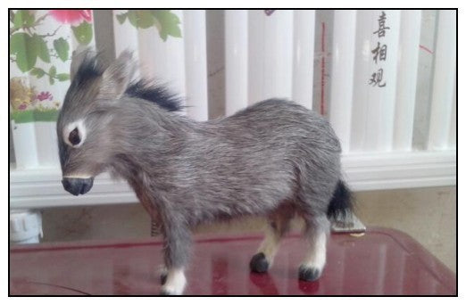Simulation Donkey Simulation Fur Craft Ornaments