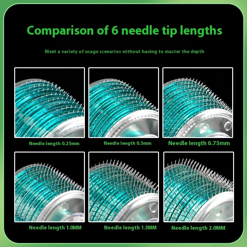 Needle Roller Mechanical Font Size Cosmetic Micro Needles Facial Hair Growth Medical