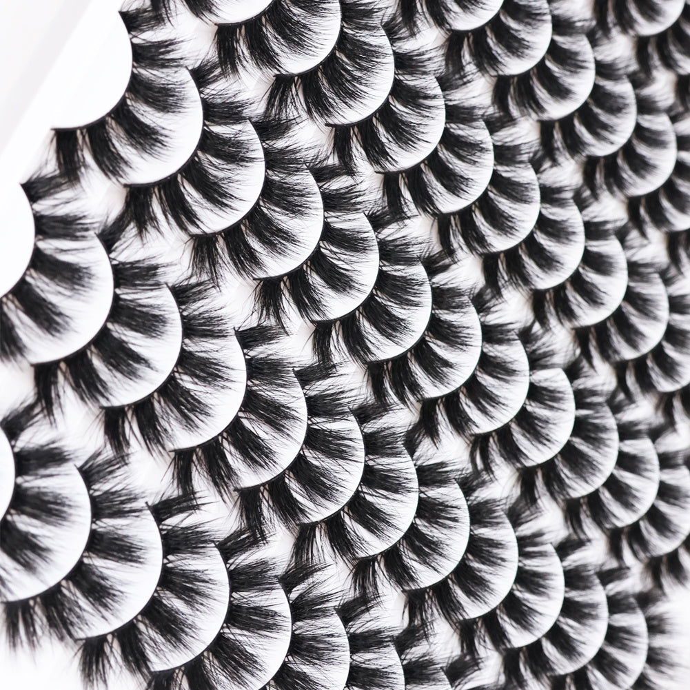 3D False Eyelashes Are Multi-layered, Realistic, Soft And Comfortable