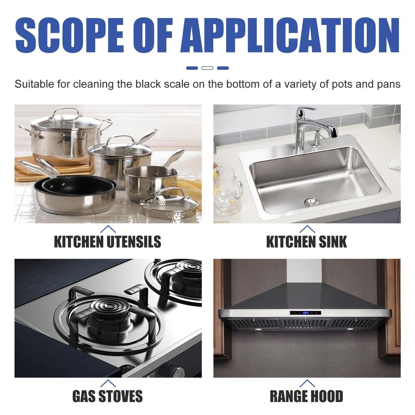 Fish Oil Foam Multifunctional Kitchen Stove Range Hood Heavy Oil Cleaner