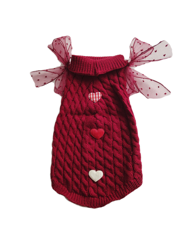 Pet Super Cute Sweater Warm In The New Year