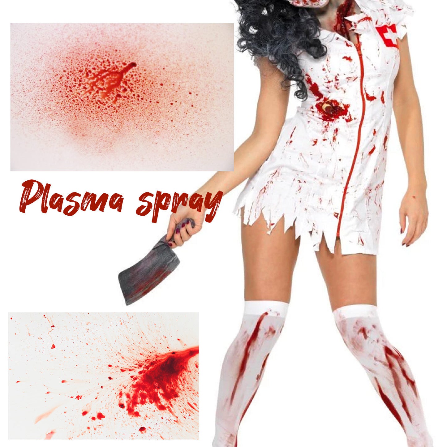 Halloween Plasma Spray Emulational Decoration