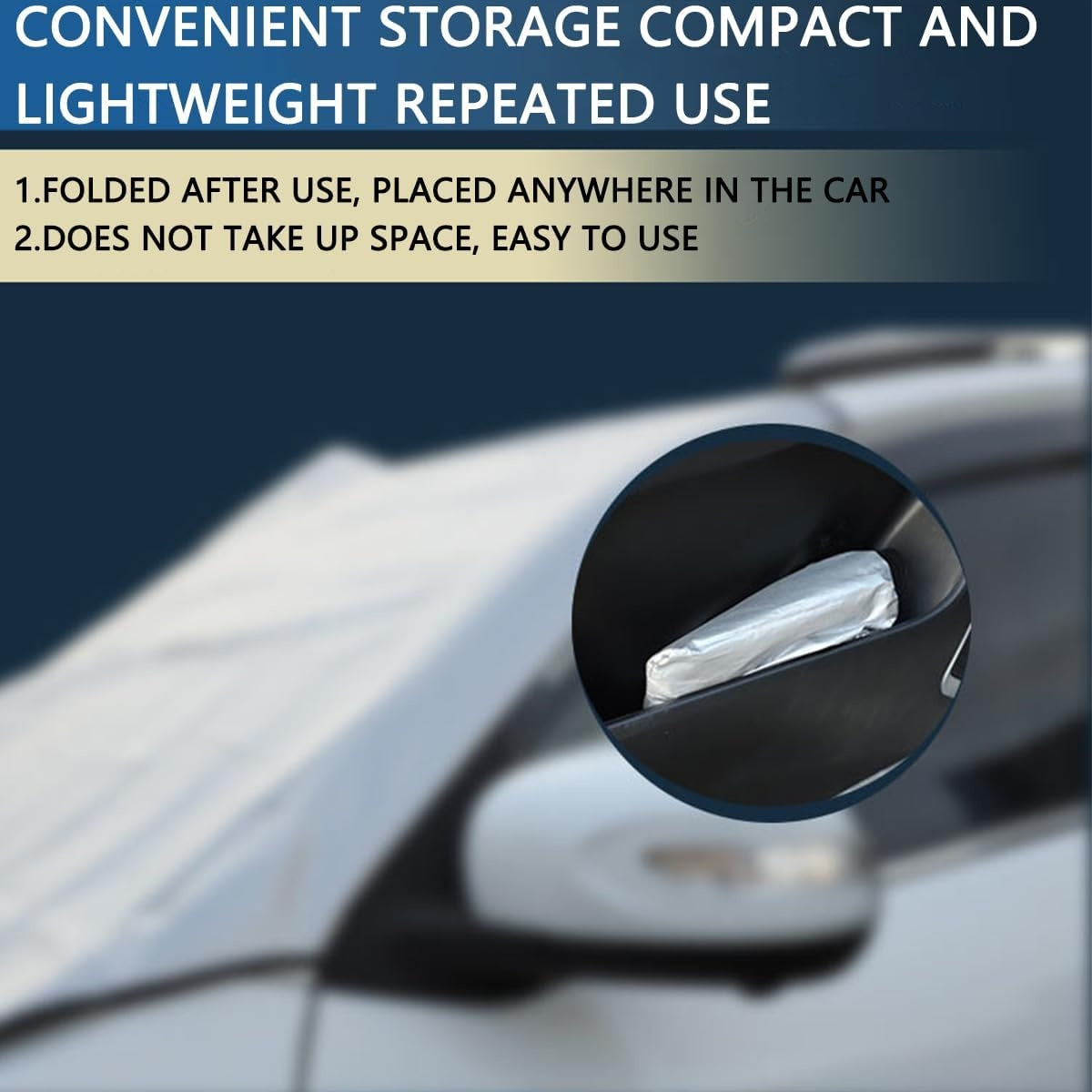 215X92 Cm Snow Proof Car Cover Ice Shade Car Foldable Windshield Sun Shade Snow Cover Automotive Ext