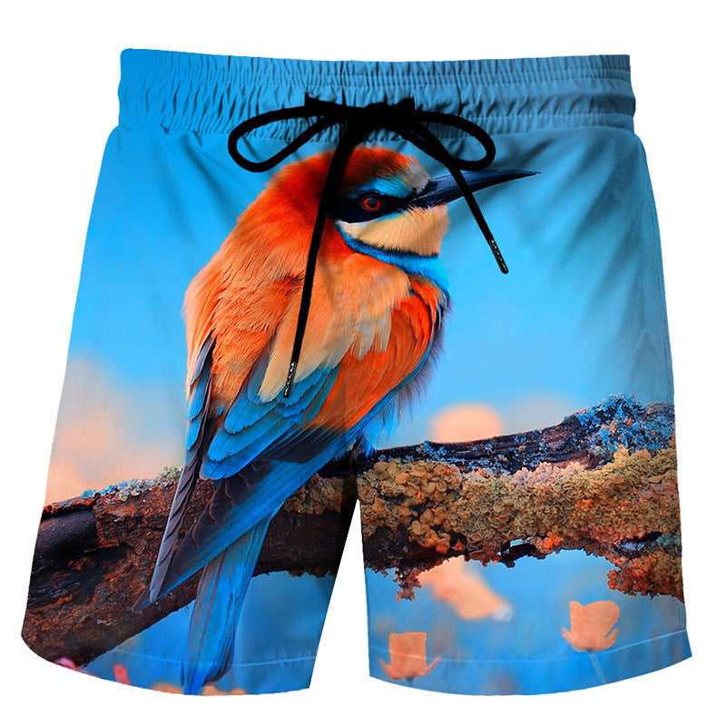 3D Digital Printing Pig Head Creative Leisure Sports Shorts