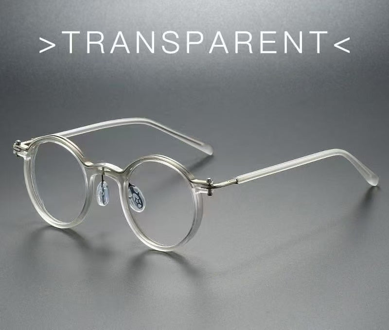 Retro Artistic Glasses Frame Unisex