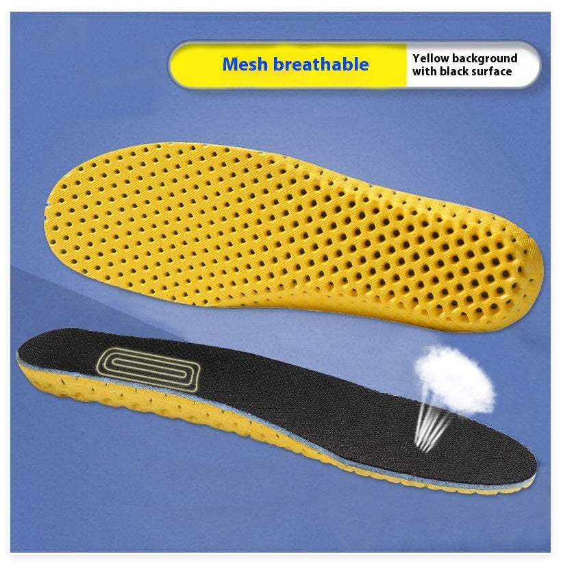 Thickened Shock-absorbing Soft Bottom Universal Breathable Sweat Absorbing Sports Insole