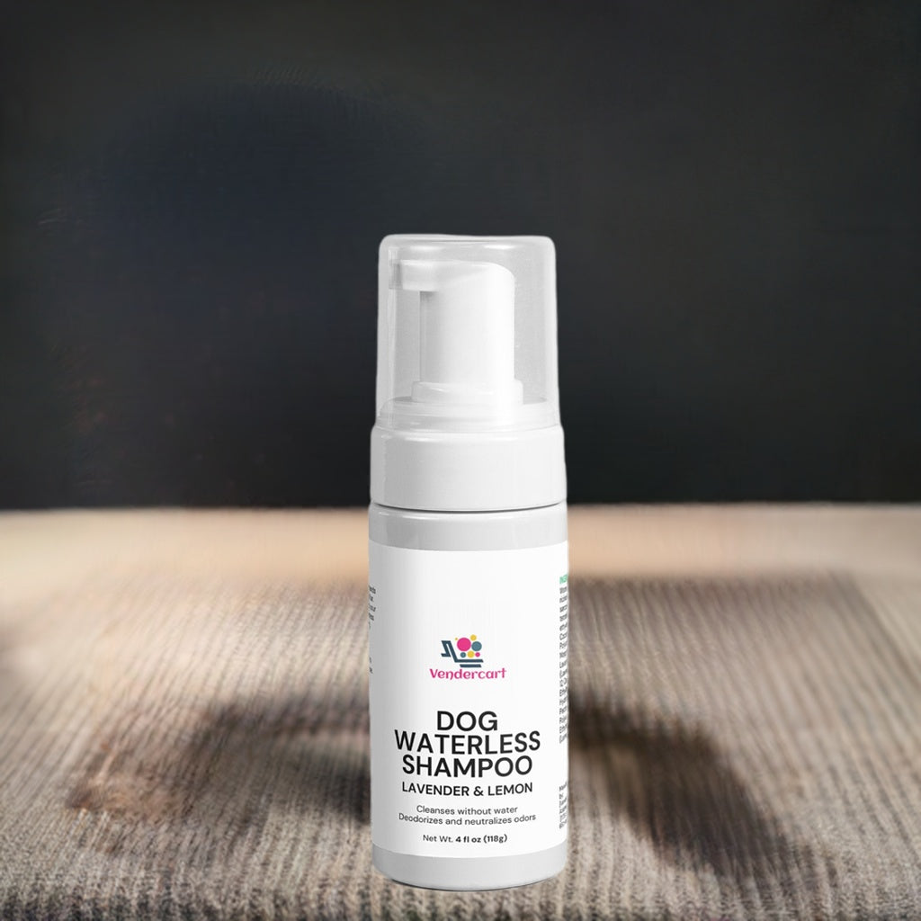 Dog Waterless Shampoo No Rinse, Easy Clean Coat Formula For Pets