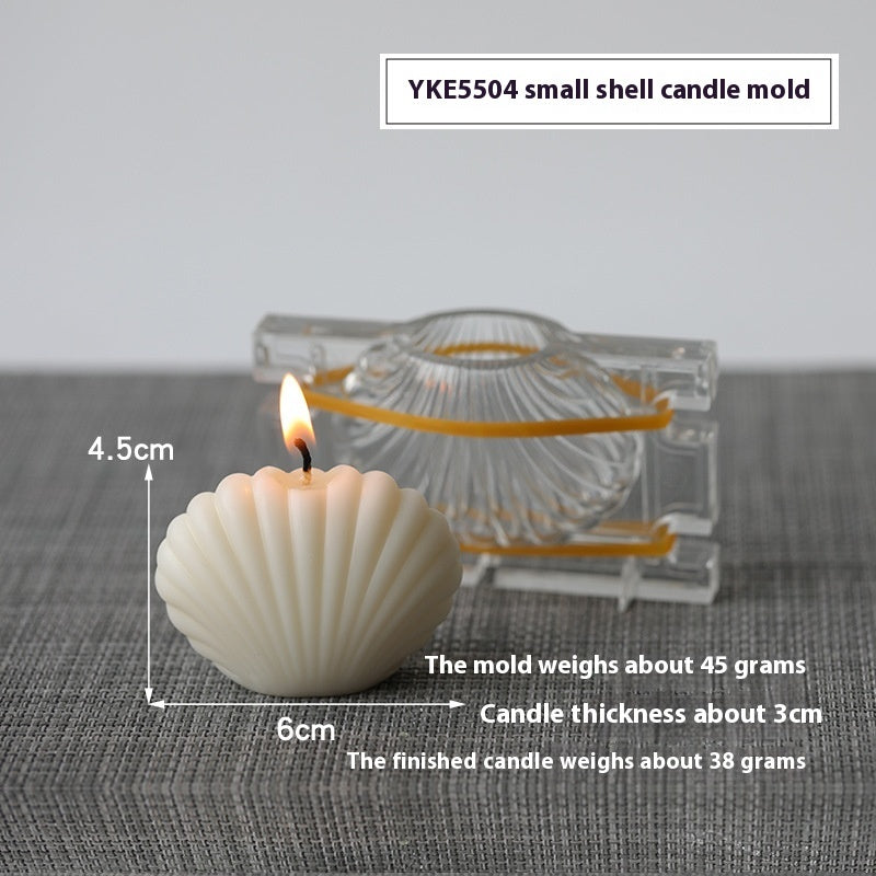 Shell Candle Mould Homemade Aromatherapy Candle