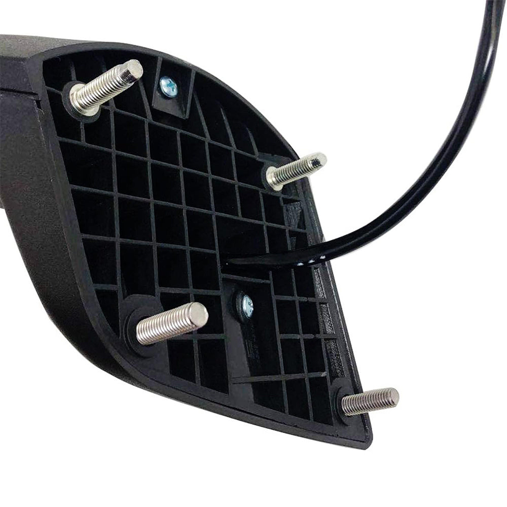 Chrome Hood Mirrors Compatible With New Freightliner Cascadia 2018-2021 Passenger Side