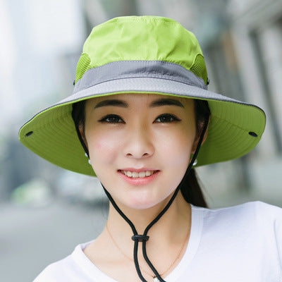 Outdoor Fisherman UPF 50 Sun Hat Bucket Summer Men Women Fishing Boonie Hat Sun UV Protection Long Large Wide Brim Bob Hiking