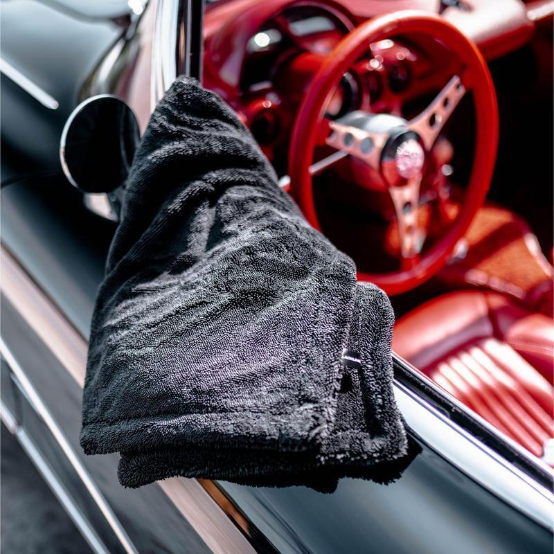 24x36in YISLU Drying Towel - Super Absorbent Car Drying Towel, Woven With Twisted Microfiber, 1300 GSM High Quality Microfiber 70 30 Mixed Twisted Microfiber