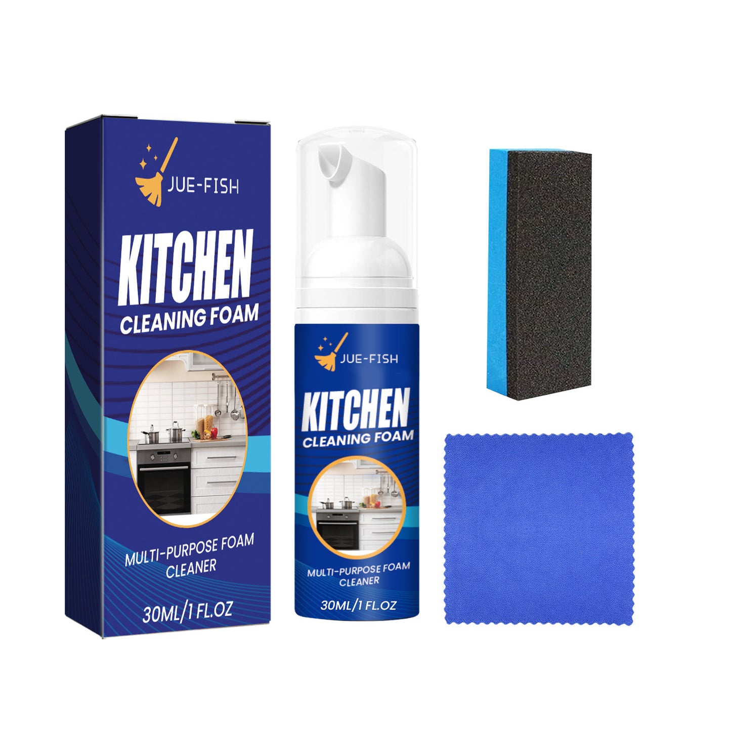 Kitchen Foam Cleaner Stove Range Hood