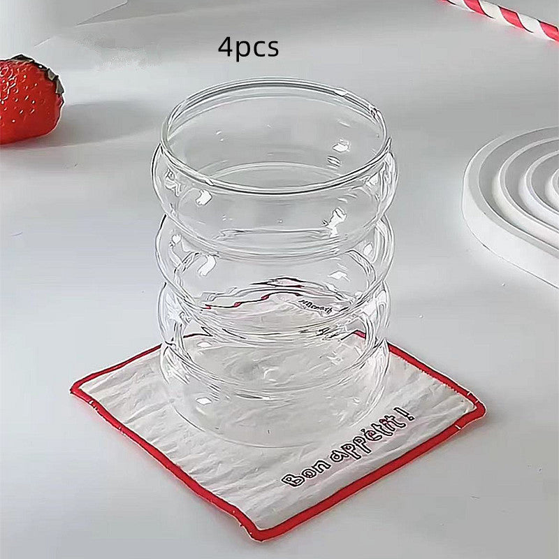 Heat Resistant Glass Coffee Mug