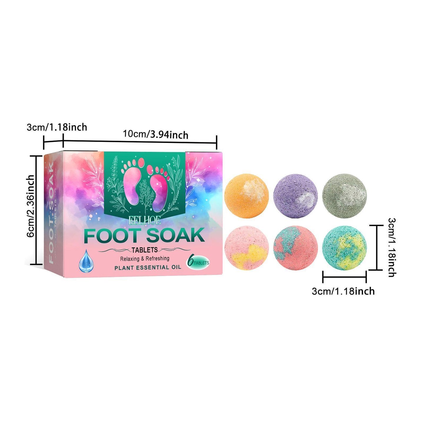 Yihe Ginger Foot Bath Balls A Foot Bath That Dispels Cold, Dampness, Deodorizes, And Aids Sleep