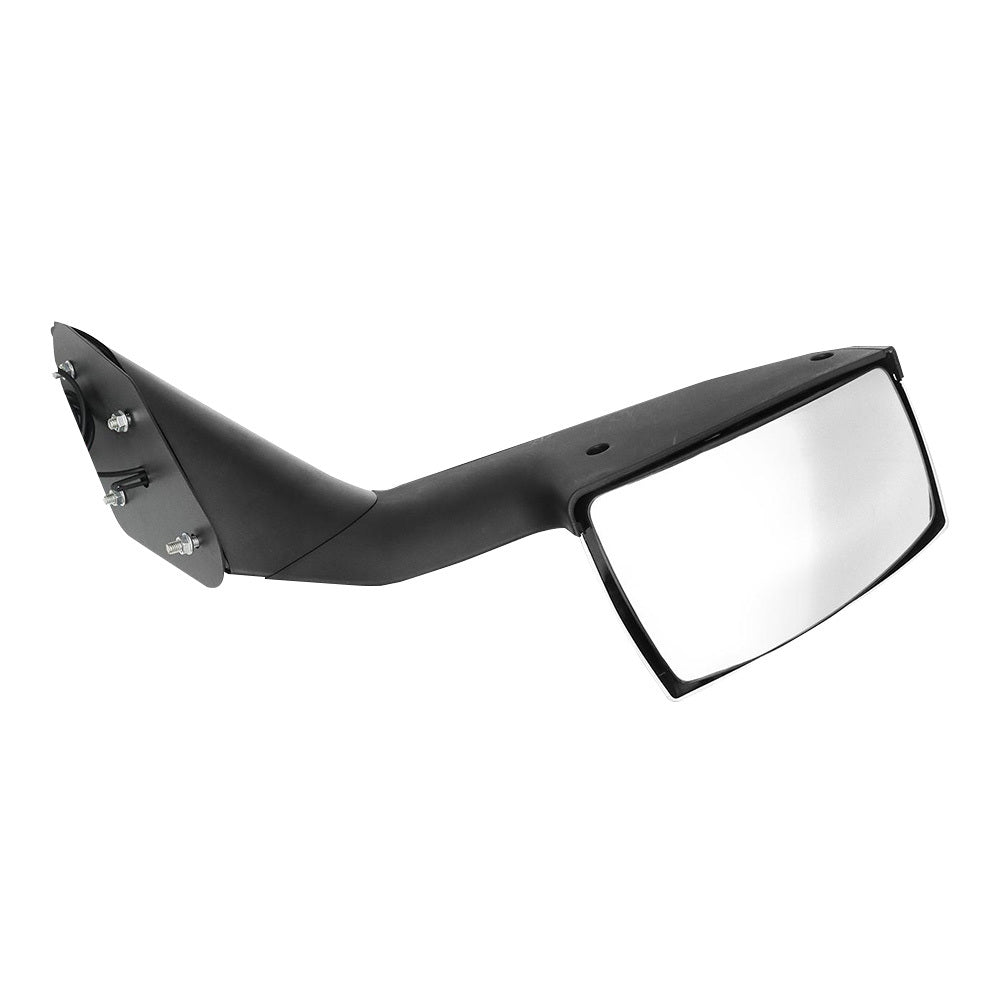 Chrome Hood Mirrors LH&RH Pair For Volvo VNL 2004-2017 With Turn Signal Lights