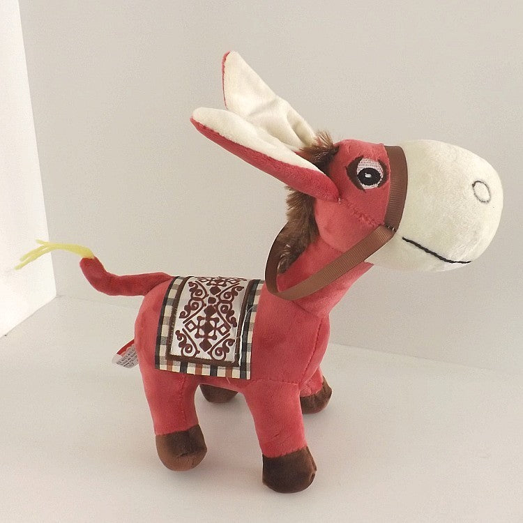 Car Go To Market Donkey Cloth Doll Plush Toy