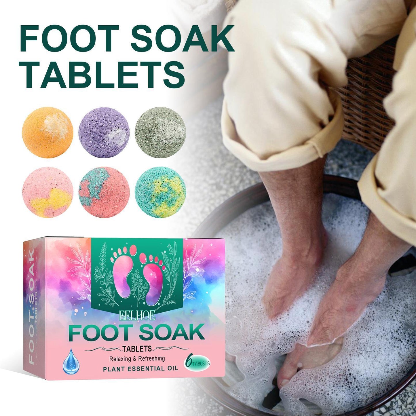 Yihe Ginger Foot Bath Balls A Foot Bath That Dispels Cold, Dampness, Deodorizes, And Aids Sleep