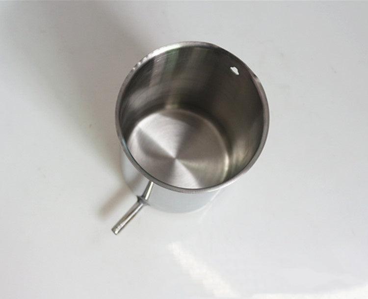 Barrel For Making Cleaning Tube Medical Hanging Stainless Steel Hanging Pot Holder Intestinal Flusher