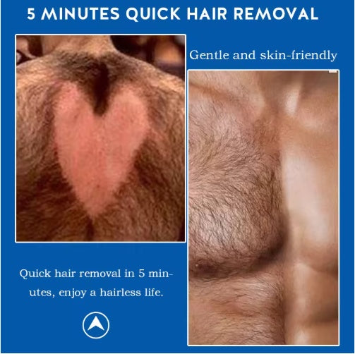 5 Mins Efficiency Private Label Natural Organic Herbal Full Body Painless Depilatory Men And Women Permanent Hair Removal Cream