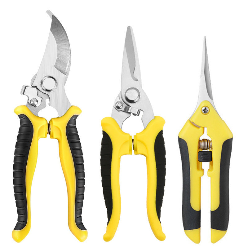 Stainless Steel Pruning Shears Gardening Tools Suit