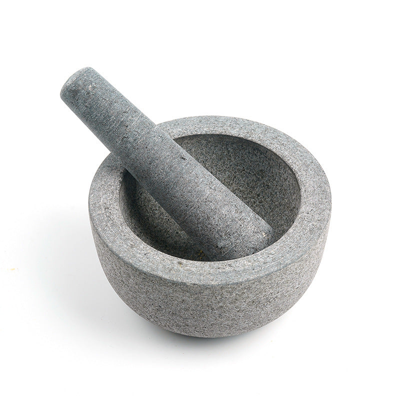 Stone Mortar Vintage Marble Kitchen Home Grinder