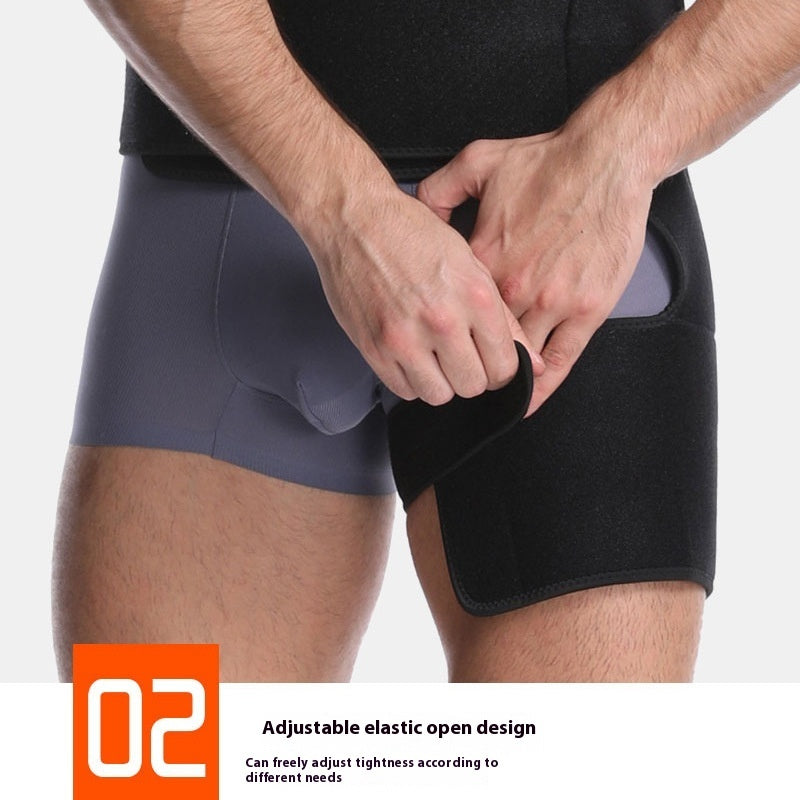 Tight Pants Hip Protective Gear Running Sports Groin Protection Belt Prevent Muscle Strain