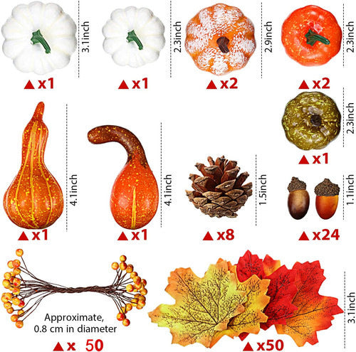 Halloween Simulation Pumpkin Christmas Decoration Ornaments