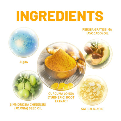 Eelhoe Turmeric Whitening Cleanser Deep Cleansing Face To Remove Makeup Refreshing And Non-Tight Turmeric Cleanser